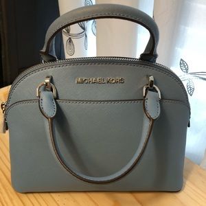Michael Kors sky blue Emmy bag NWT